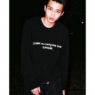 シュプリーム(Supreme)のsupreme COMME des GARÇONS shirt sweater(ニット/セーター)