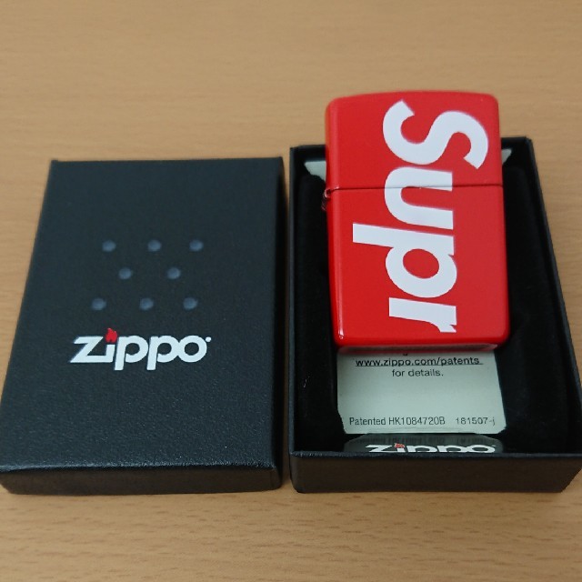 新品Supreme 18ss logo zippo限定未使用品