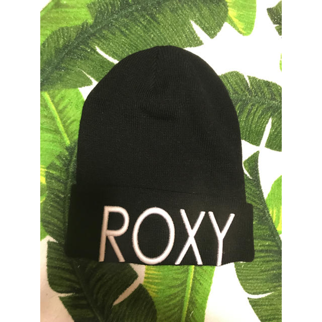 Roxy(ロキシー)のROXYニット帽🎩 レディースの帽子(ニット帽/ビーニー)の商品写真