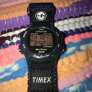 タイメックス(TIMEX)の【送料無料】TIMEX EXPEDITION レアカラー アンティーク(腕時計)