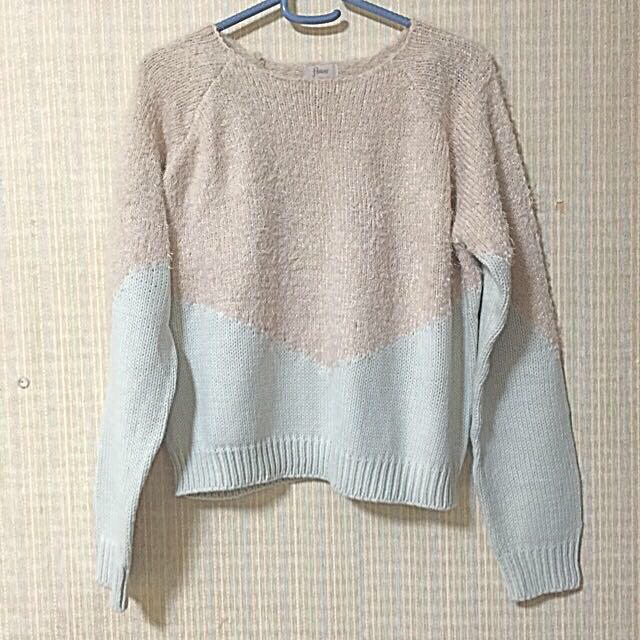 flower(フラワー)のflower♡V line knit レディースのトップス(ニット/セーター)の商品写真