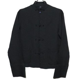 ブラックコムデギャルソン(BLACK COMME des GARCONS)のブラックコムデギャルソン 17SS ポリチャイナジャケット XS 新品(ブルゾン)