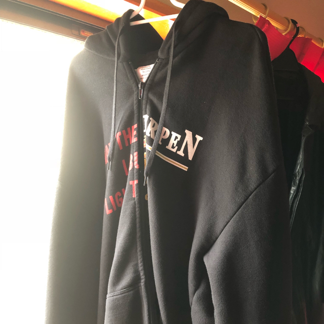 vetements 再構築 ジップパーカー