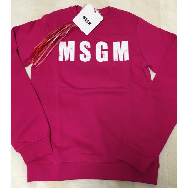 10月14日までこの価格‼️2018 SS ✨ MSGM ロゴプリントスウェット