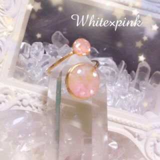 White×pinkリング(リング(指輪))