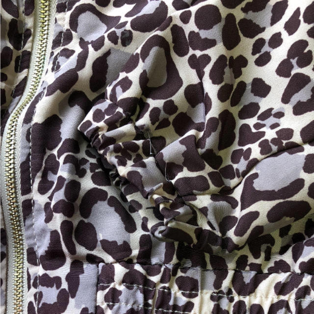 H&M(エイチアンドエム)のH&M♡leopard parka♡110㎝ キッズ/ベビー/マタニティのキッズ服女の子用(90cm~)(ジャケット/上着)の商品写真