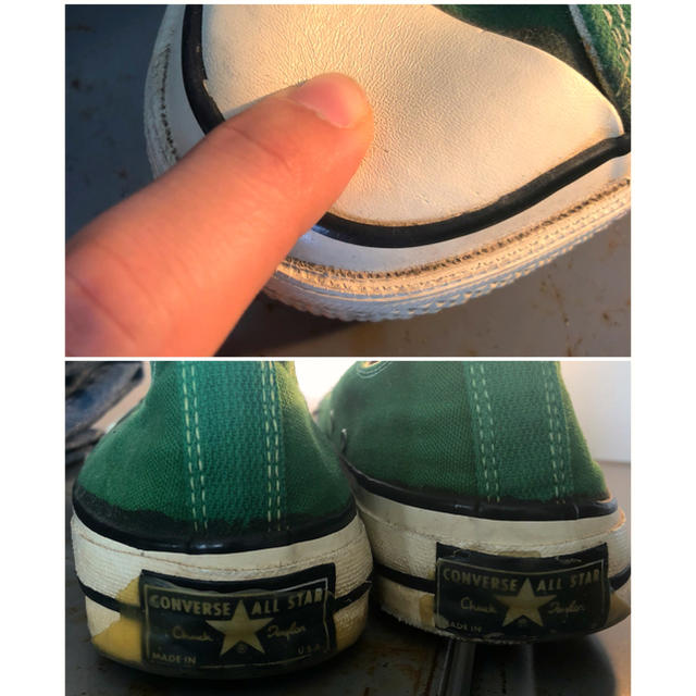 CONVERSE(コンバース)の70s チャックテイラー グリーン オリジナル メンズの靴/シューズ(スニーカー)の商品写真