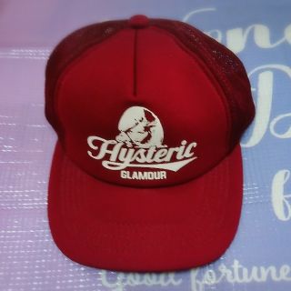 ヒステリックグラマー(HYSTERIC GLAMOUR)の☆最終お値下げ☆【HYSTERIC GLAMOUR(ヒスグラ)】メッシュキャップ(キャップ)