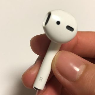 アップル(Apple)のApple Airpods 右耳のみ 純正品 R(ヘッドフォン/イヤフォン)