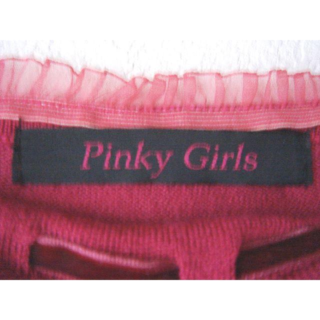 PinkyGirls(ピンキーガールズ)のpinkygirls☆ピンキーガールズ☆ニットアンサンブル☆送料込☆Ｍサイズ☆ レディースのトップス(カーディガン)の商品写真