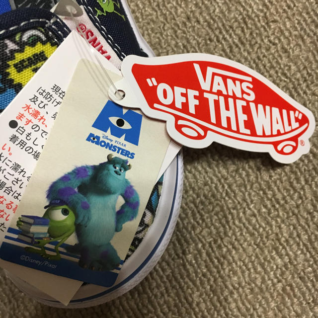 VANS(ヴァンズ)の新品未使用 スリッポン キッズ/ベビー/マタニティのベビー靴/シューズ(~14cm)(スリッポン)の商品写真