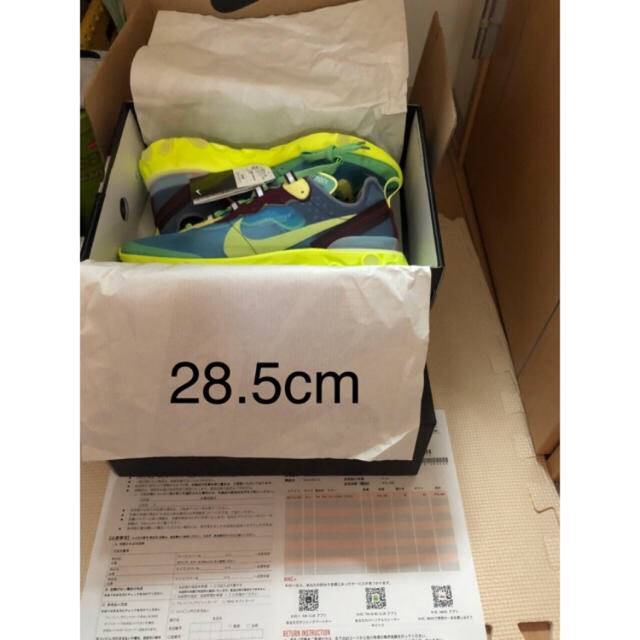 NIKE(ナイキ)のUNDERCOVER X Nike リアクト エレメント87 28.5cm メンズの靴/シューズ(スニーカー)の商品写真