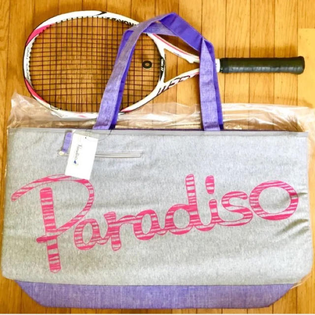 Paradiso(パラディーゾ)の【新品】パラディーゾ（PARADISO）　テニスバッグ　TRA810 スポーツ/アウトドアのテニス(バッグ)の商品写真