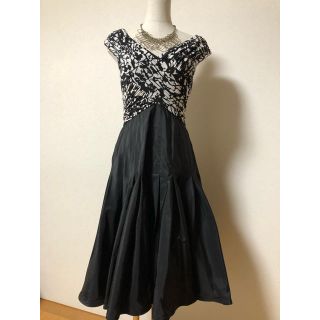 タダシショウジ(TADASHI SHOJI)のmimariyu様 専用 タダシショウジ タフタドレス(ひざ丈ワンピース)