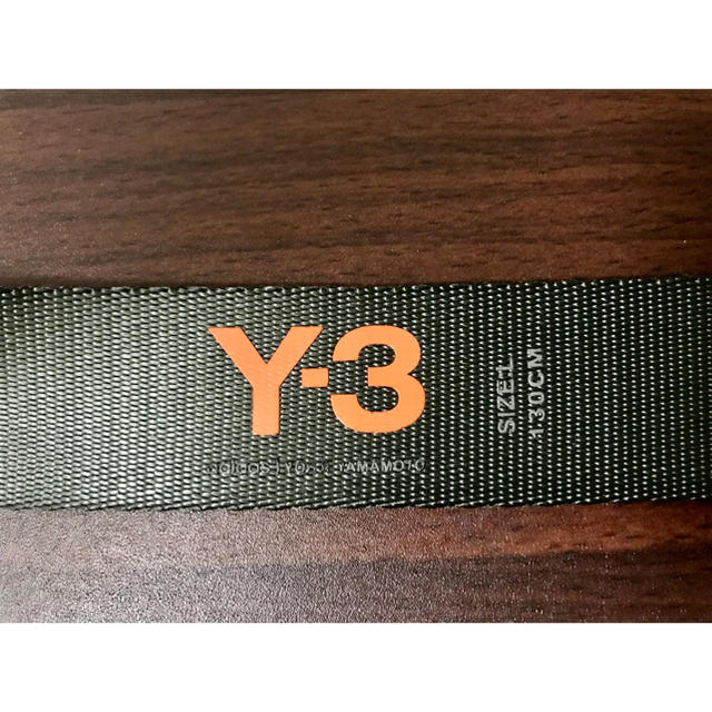 Y-3(ワイスリー)のY-3 LOGO BELT シルバー Lサイズ メンズのファッション小物(ベルト)の商品写真