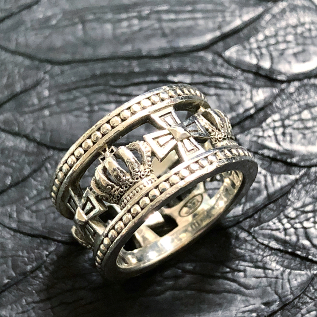 Justin Davis(ジャスティンデイビス)のシルバー925 ジャスティンデイビス MEDIEBAL WEDDING BAND レディースのアクセサリー(リング(指輪))の商品写真