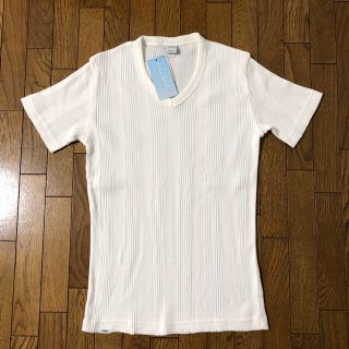 エドウィン(EDWIN)のメンズ EDWIN リブ半袖VネックTシャツ Mサイズ(Tシャツ/カットソー(半袖/袖なし))