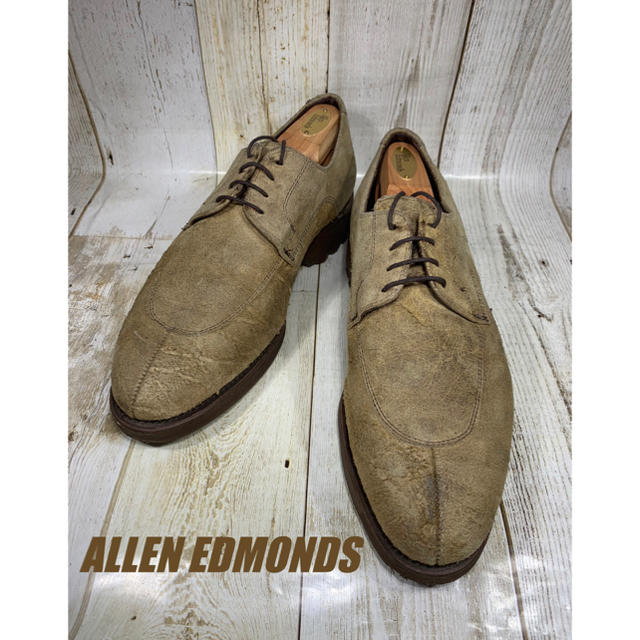 Allen Edmonds スエード Uチップ US9H 27.5cm