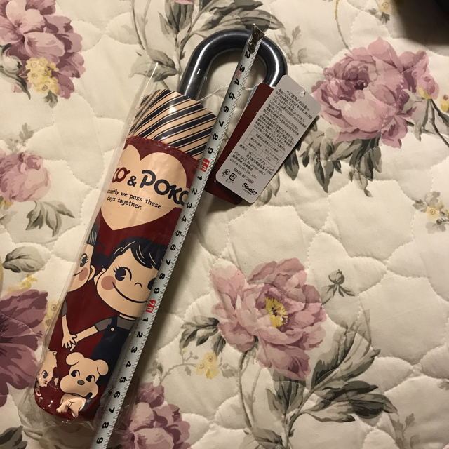サンリオ(サンリオ)のペコちゃん ポコちゃん 折りたたみ傘 レディースのファッション小物(傘)の商品写真