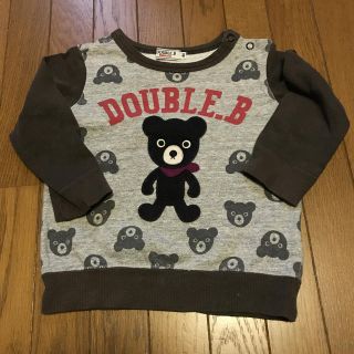 ダブルビー(DOUBLE.B)のダブルビー  トレーナー 80 ミキハウス(トレーナー)