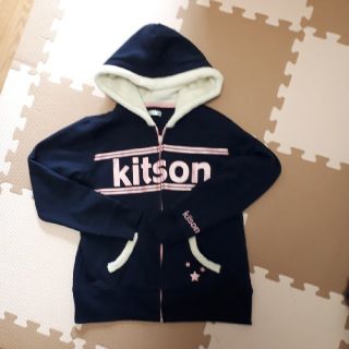 キットソン(KITSON)のkitsonフード付きパーカー150(ジャケット/上着)