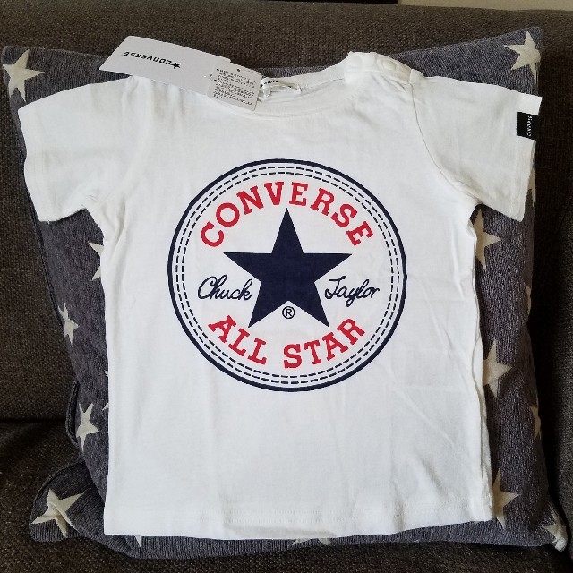 CONVERSE(コンバース)の未使用♡　CONVERSE　ベビー　Tシャツ　 キッズ/ベビー/マタニティのベビー服(~85cm)(Ｔシャツ)の商品写真