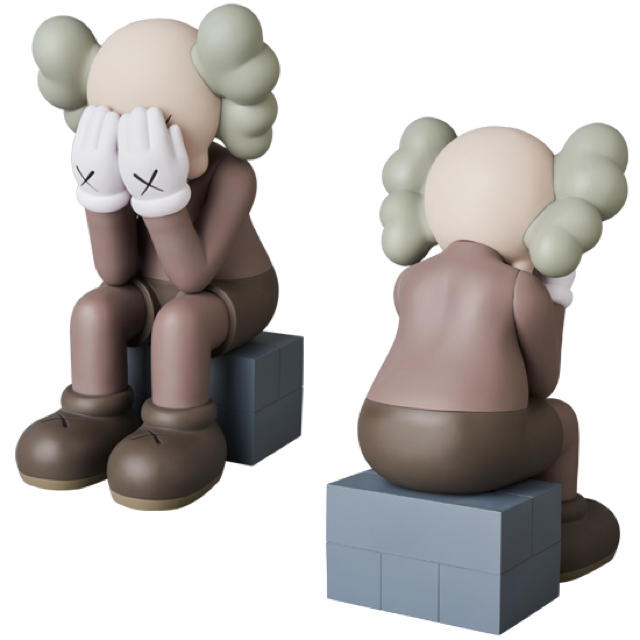 KAWS PASSING THROUGH BROWN カウス メディコムトイ