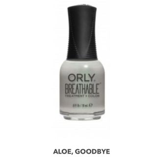 オーリー(ORLY)の【ハラール】Orly Breathable (Aloe, good bye)(マニキュア)