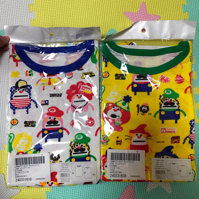 JAM(ジャム)の新品未使用 JAM ロンT キッズ/ベビー/マタニティのキッズ服男の子用(90cm~)(Tシャツ/カットソー)の商品写真