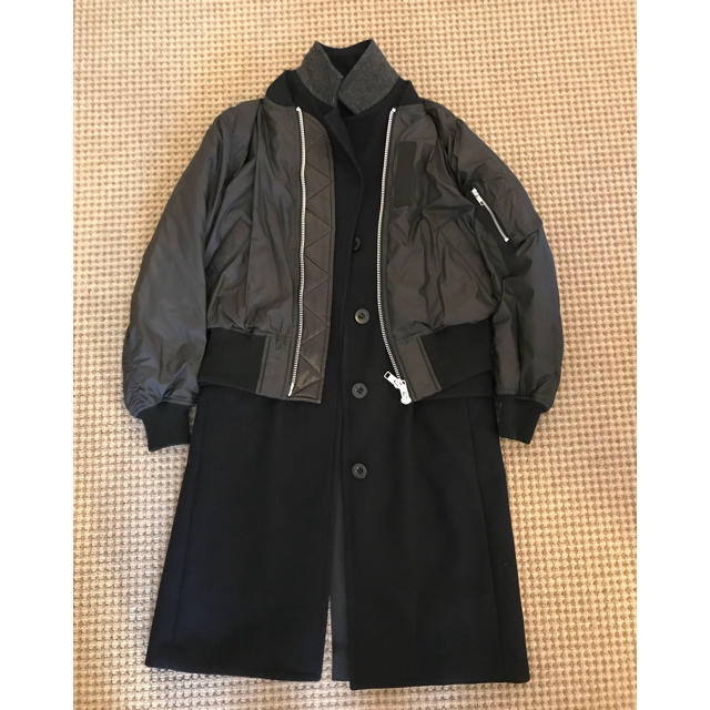 sacai  luck  ドッキングコート