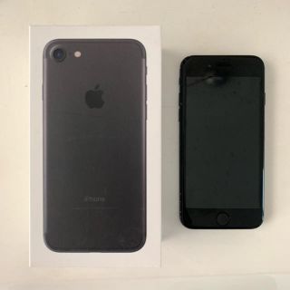 ソフトバンク(Softbank)のiPhone7 ジェットブラック 128GB SoftBank (スマートフォン本体)