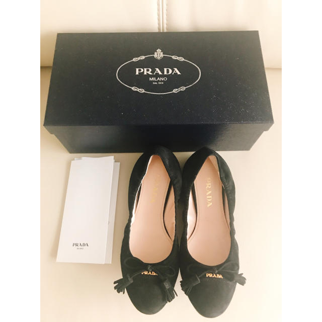 PRADA(プラダ)のPRADA フラットシューズ レディースの靴/シューズ(バレエシューズ)の商品写真