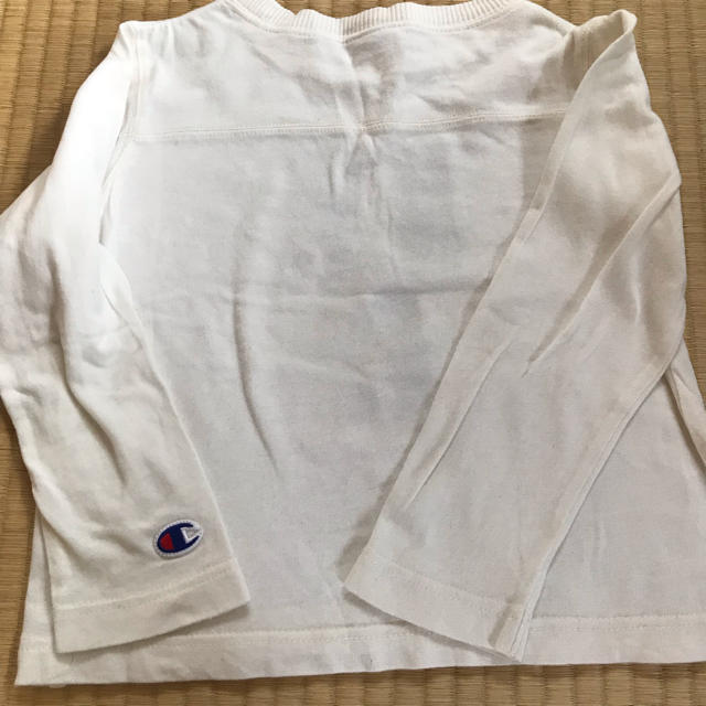 Champion(チャンピオン)のchampion ロンT キッズ/ベビー/マタニティのキッズ服男の子用(90cm~)(Tシャツ/カットソー)の商品写真