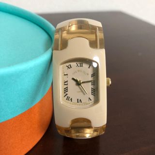 バーニーズニューヨーク(BARNEYS NEW YORK)のTime Will Tell ベージュスケルトン(腕時計)