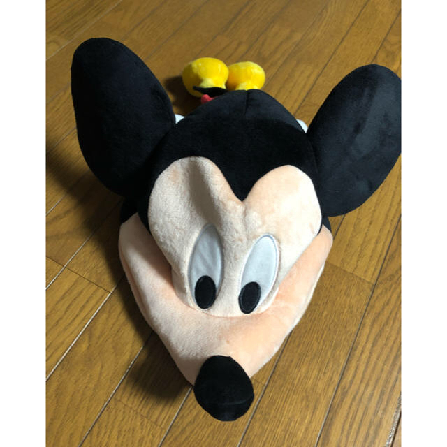 Disney(ディズニー)のミッキー帽子 エンタメ/ホビーのおもちゃ/ぬいぐるみ(キャラクターグッズ)の商品写真