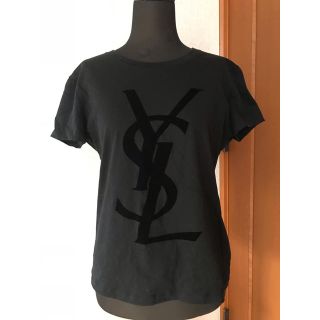 サンローラン(Saint Laurent)のtcjm様専用 サンローラン ロゴTシャツ ブラックM 美品(Tシャツ(半袖/袖なし))