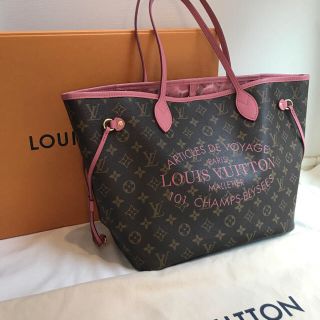 ルイヴィトン(LOUIS VUITTON)のお値下げルイヴィトン ネヴァーフルMM イカットフラワー ピンク 超レア未使用品(トートバッグ)