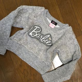 バービー(Barbie)の未使用バービー120Aグレートレーナーパーカー110cmサンエー製(Tシャツ/カットソー)