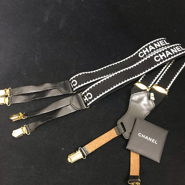 CHANEL(シャネル)のessentials様CHANEL シャネル ヴィンテージサスペンダー！ レディースのファッション小物(サスペンダー)の商品写真