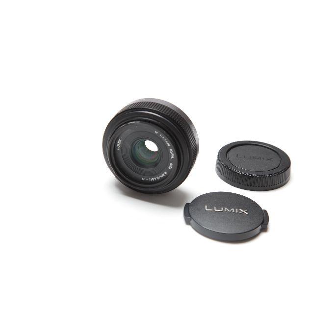 Panasonic(パナソニック)のLUMIX G 20mm/F1.7 ASPH. H-H020 スマホ/家電/カメラのカメラ(レンズ(単焦点))の商品写真