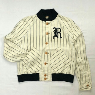 ポロラグビー(POLO RUGBY)のRUGBY Ralph Lauren Pinstripe Jacket(スタジャン)