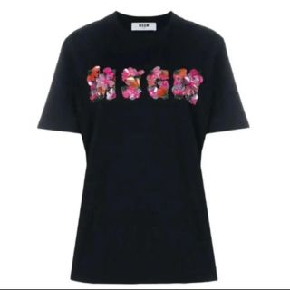 エムエスジイエム(MSGM)のMSGM スパンコール ロゴT(Tシャツ(半袖/袖なし))