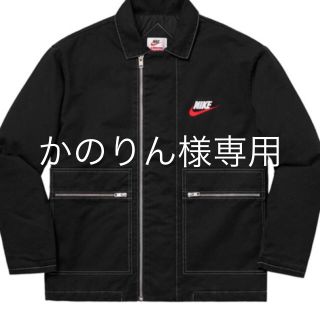 シュプリーム(Supreme)のsupreme ×NIKE  Jacket  黒  Mサイズ  値下げ(その他)