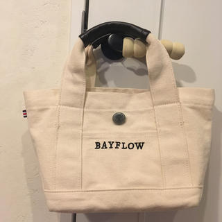 ベイフロー(BAYFLOW)のBAYFLOWコンチョ ロゴトートバッグ Sサイズ(トートバッグ)