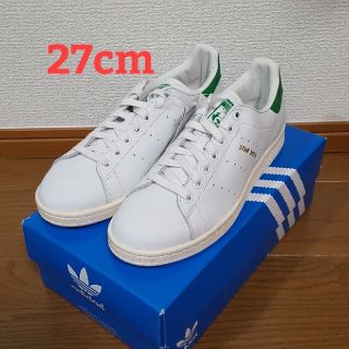 アディダス(adidas)の新品 アディダス スタンスミス ホワイト×グリーン 27cm(スニーカー)