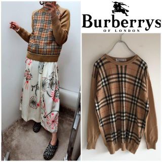 バーバリー(BURBERRY) メリノウール ニット/セーター(レディース)の