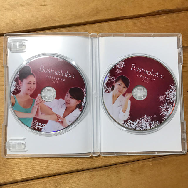 【値下げ】Bustuplabo バストアップラボ DVD2枚組 コスメ/美容のボディケア(その他)の商品写真