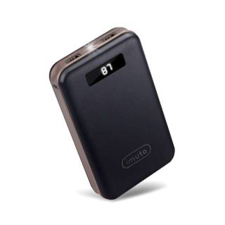 モバイルバッテリー 大容量 急速充電 2USB出力ポート　20000mAh(バッテリー/充電器)