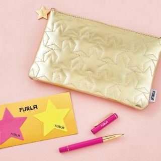 sweet　11月号付録　FURLA ステーショナリーセット(ポーチ)