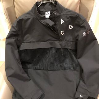 ナイキ(NIKE)の【未使用品】NIKE LAB ACG PULLOVER SHELL 黒 Mサイズ(カバーオール)